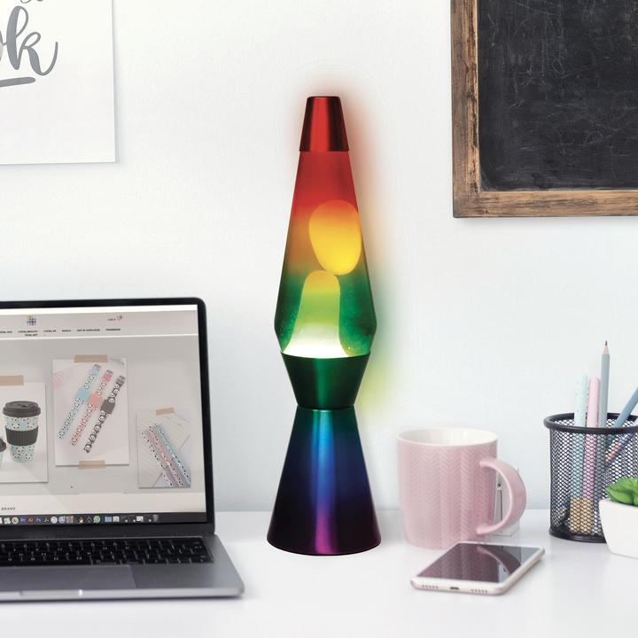 Actual product image i-Total Rainbow Lava Lamp