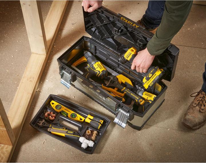 Actual product image Stanley 956191 Tool box 23 " Galvanized 95619 (1 pieces)