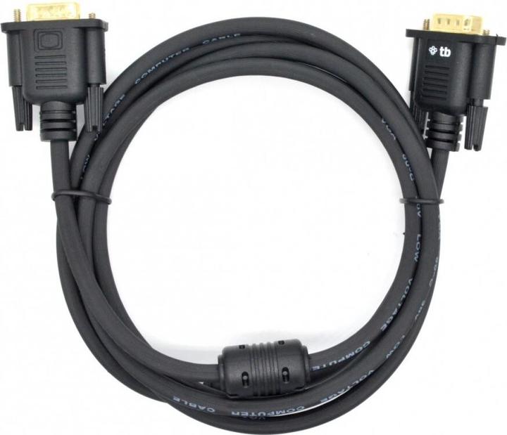 Actual product image Lenovo VGA cable 15M-15M 1.8 m. The black gold (AKXVGAMMG180B) (15 m, VGA)