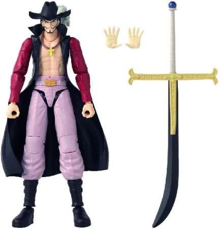 Actual product image Bandai ANIME HERO One Piece Dracule Mihawk Figur 17cm