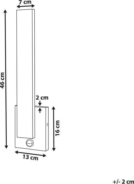 Produktbild Beliani Tummel (1200 lm, IP44)