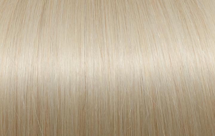 Seiseta Classic Keratin Fusion Glatt 1004 ultra helles Platinblond 50/55 cm (1004 Extra Zeer Licht Asblond, 55 cm)