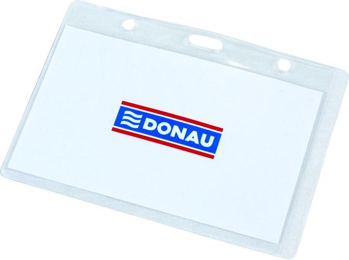 Produktbild Donau Namensschildhalter, soft, top-opening, klar