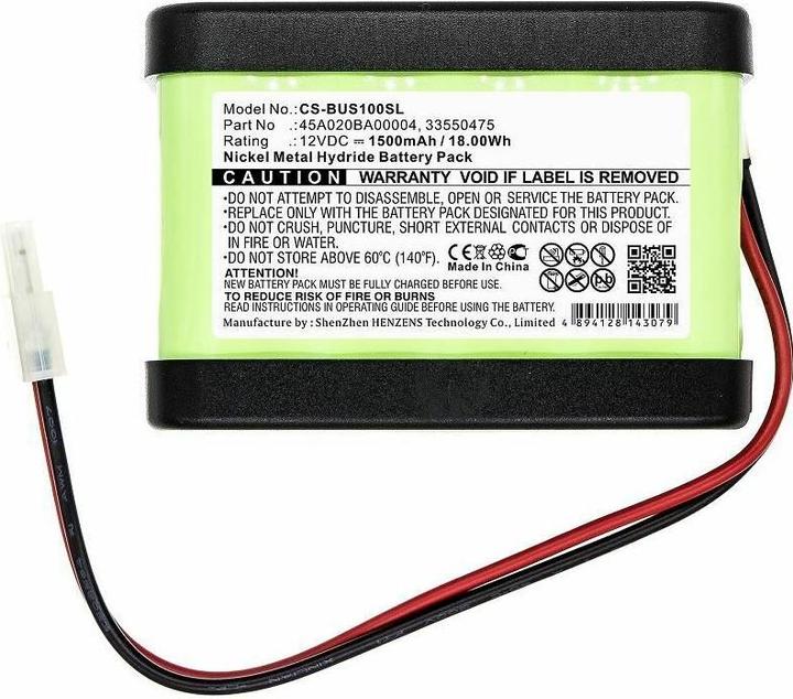 Image du produit CoreParts Pile pour verrou de porte (1 pcs, Spécifique à l'appareil, 1500 mAh)