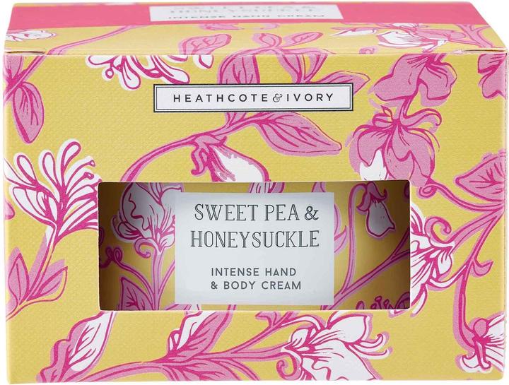 Heathcote & Ivory Hand- & Körpercreme Florals - Süsse Erbse & Geissblatt, 200ml (200 ml)