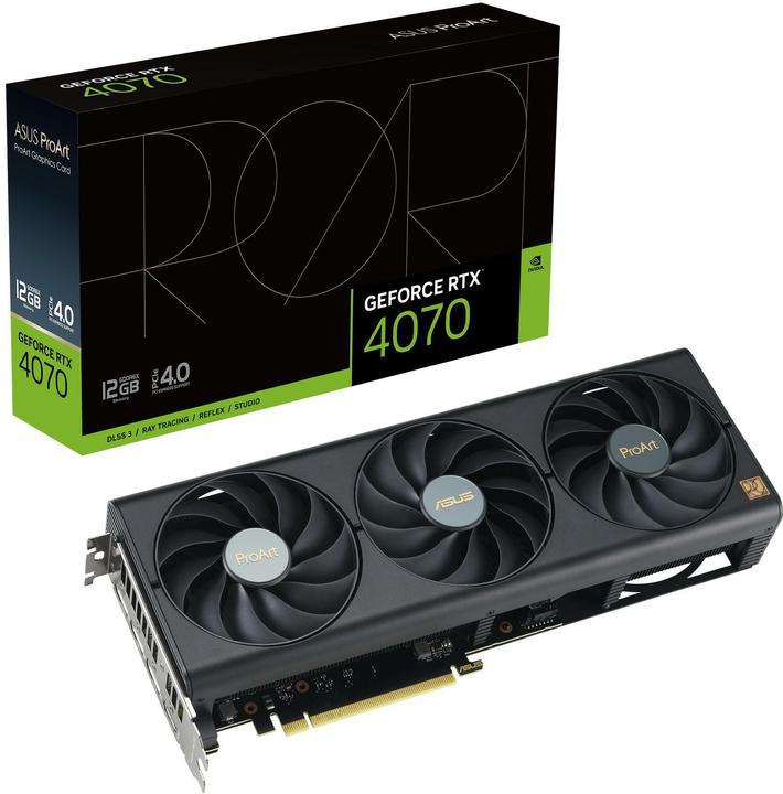 Actual product image ASUS ProArt GeForce RTX 4070 (12 GB)