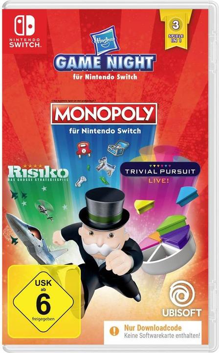 Produktbild Ubisoft Hasbro Game Night (Switch, DE)