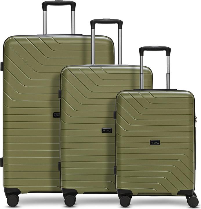 Produktbild Redolz Essentials 05 3-SET 4 Rollen Kofferset 3-teilig (217 l, XL (ab 115l))