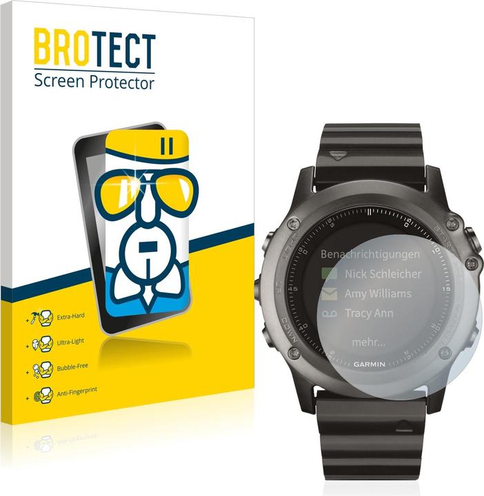 BROTECT AirGlass Panzerglasfolie (fenix 3)