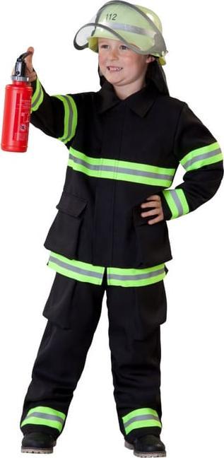 Produktbild MICA Festival Kostüm - Feuerwehrmann - für Kinder - 2-teilig - verschiedene Grösse 98/104 (104, XS)