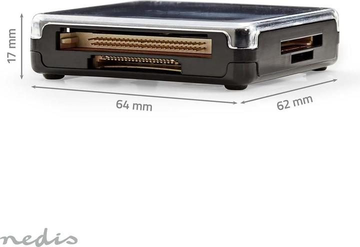 Produktbild Nedis Kartenleser All-in-One USB 3.0 5 Gbit/s (USB 3.0)