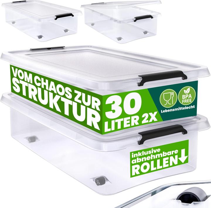 Immagine prodotto Deuba Aufbewahrungsbox (60 x 40 x 17 cm, 24 l)