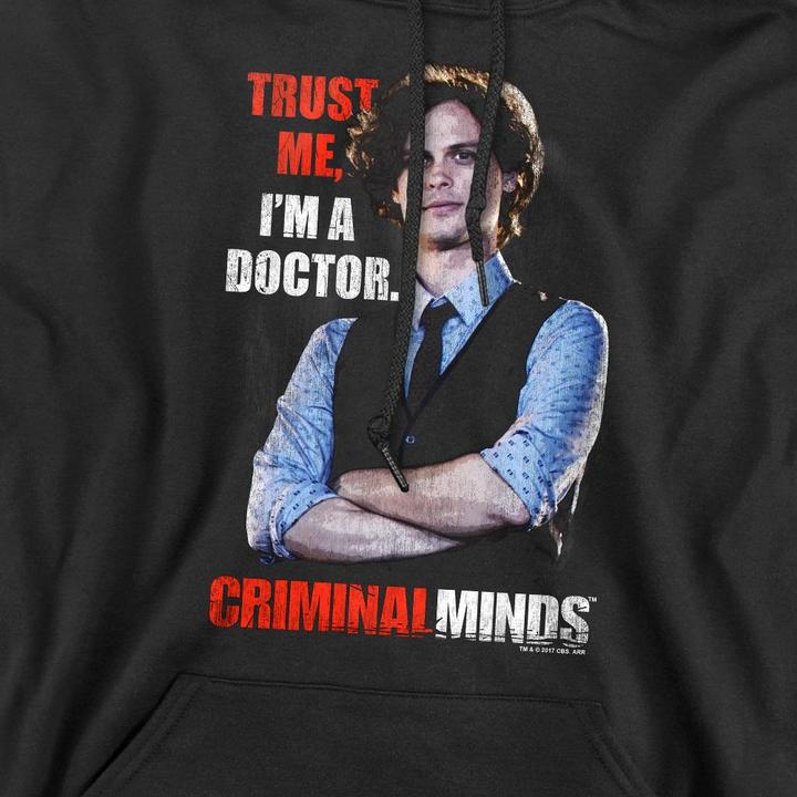 Immagine prodotto Criminal Minds Trust Me Felpa con Cappuccio Uomo (XL)