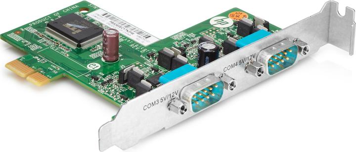 Produktbild HP 2-port Powered Serial Card - Adaptateur série - RS-232 x 2 - pour Point of Sa