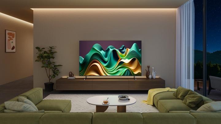 Actual product image Hisense TV 65U6NQ (164 cm (65 inch), black/dark grey, UltraHD/4K, Triple Tuner, Mini LED) (65", QNED, 4K)