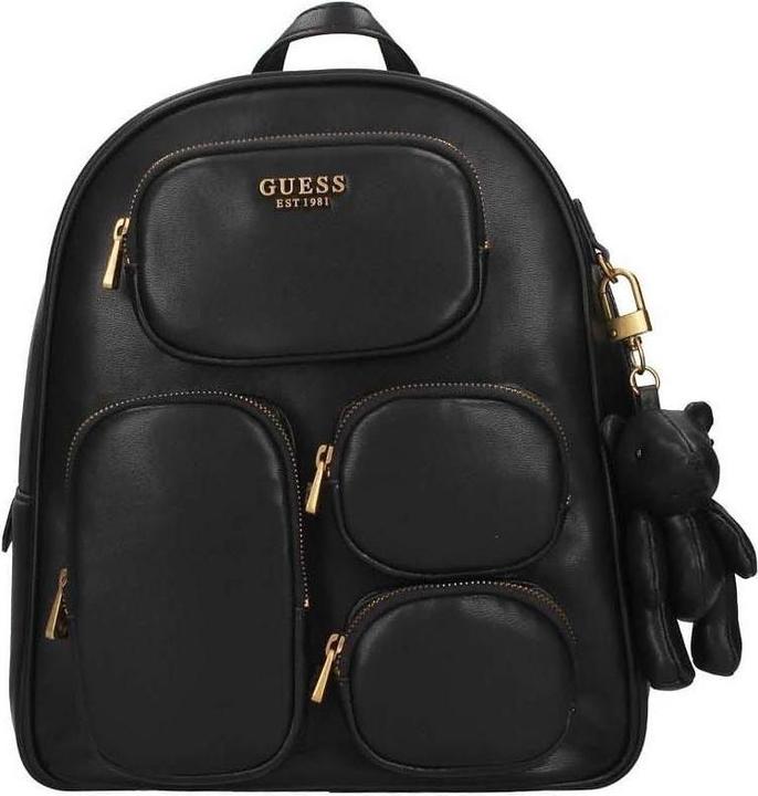 Actual product image Guess Utility G, Polyurethane, Textile Backpack, Black, HWVB8554320, For W