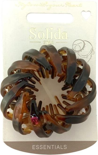 Solida Dutt-Macher braun (Haargummi)