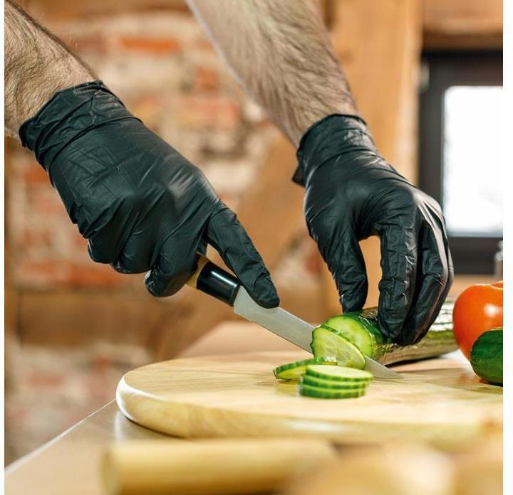 Image du produit Semperguard Gants jetables en nitrile (7, 8, M)