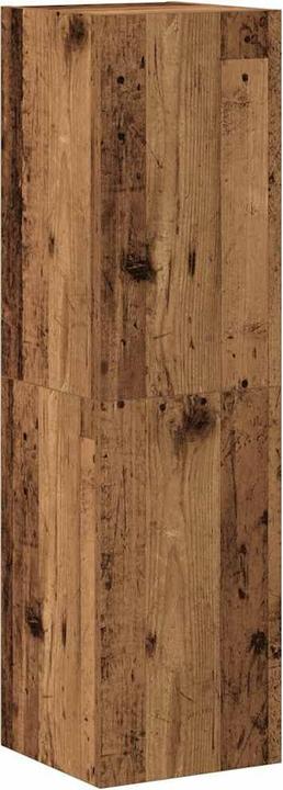 Produktbild VidaXL 3-tlg. TV-Schrank-Set Wandmontage Altholz-Optik Holzwerkstoff (100 x 30 x 30 cm)