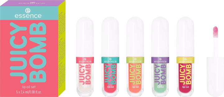 Immagine prodotto essence Olio per labbra Juicy Bomb Set 01 (Olio, 2.40 ml)