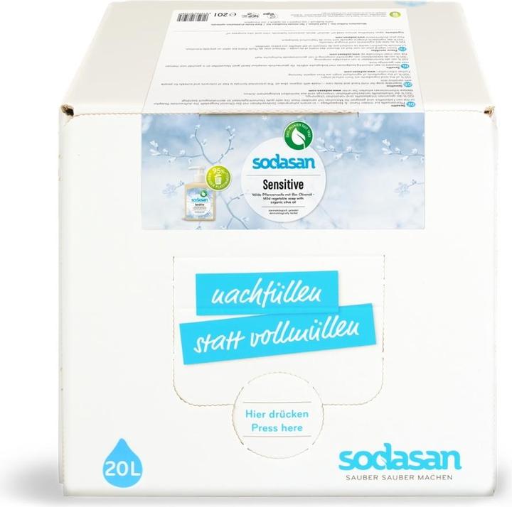 Actual product image Sodasan Sensitive liquid soap (Liquid soap, 20000 ml)