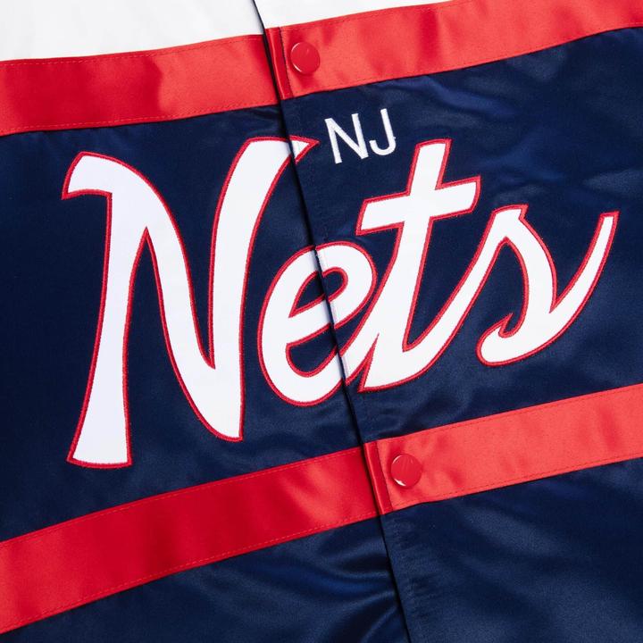 Immagine prodotto Mitchell & Ness Veste di raso pesante M&N - SCRIPT New Jersey Nets (XL)