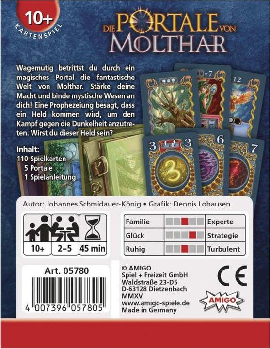 Actual product image Amigo The portals of Molthar (German)
