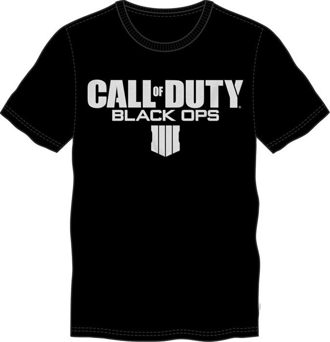 Bioworld T-Shirt Call of Duty Black Logo XL Short Sleeve, Multicoloured (XL)