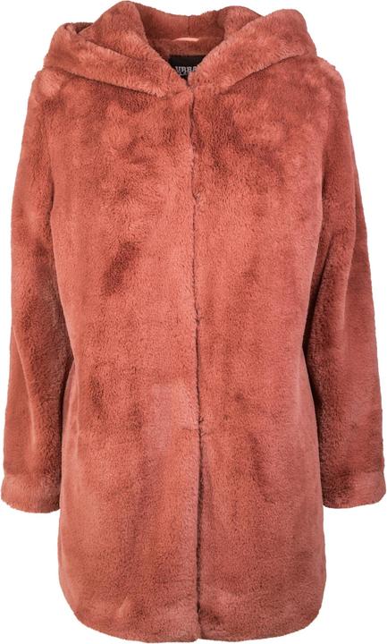 Actual product image Urban Classics Ladies Hooded Teddy Coat (XXL)