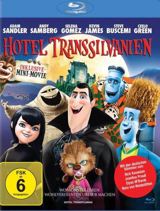 Image du produit Hôtel Transylvanie (Blu-ray, 2012, Turc, Anglais, Allemand)