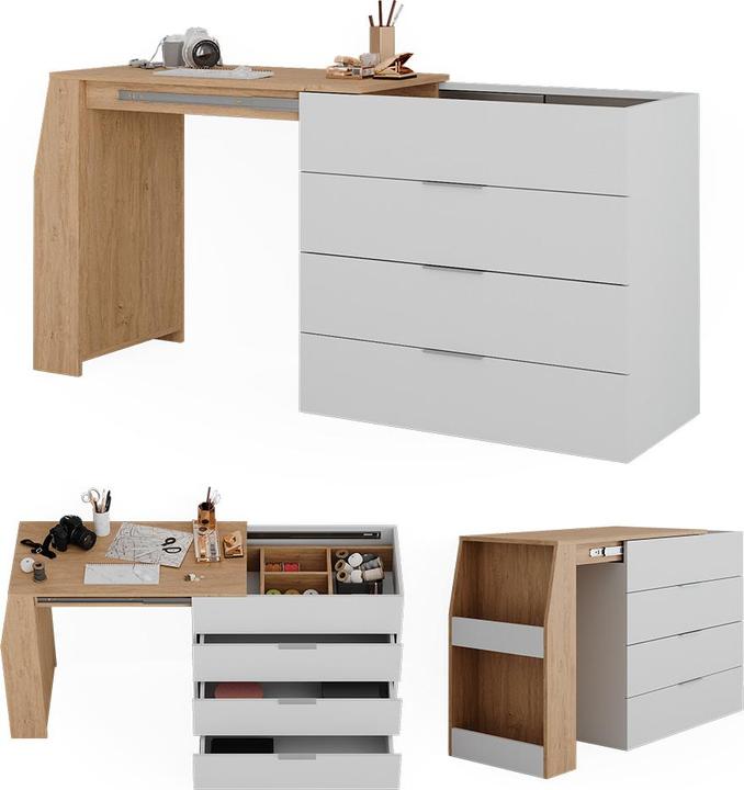 Actual product image Vicco Basteltisch Iva (95.50 cm, 47 cm)