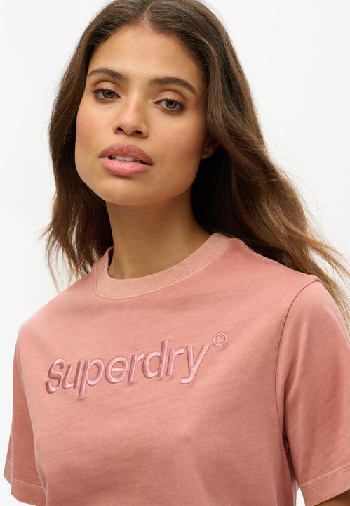 Actual product image Superdry Emb Core Logo Boxy Loose Tee (12)