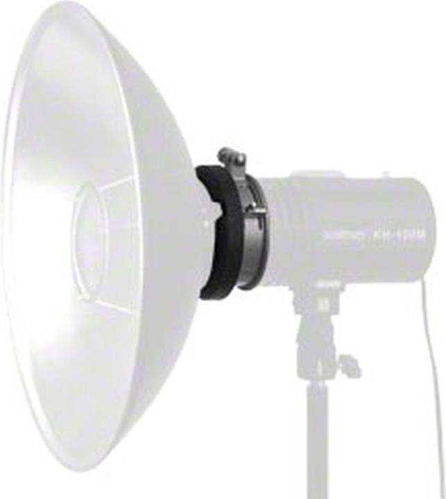 Actual product image Walimex S bayonet adapter for studio flashes, 9.5cm