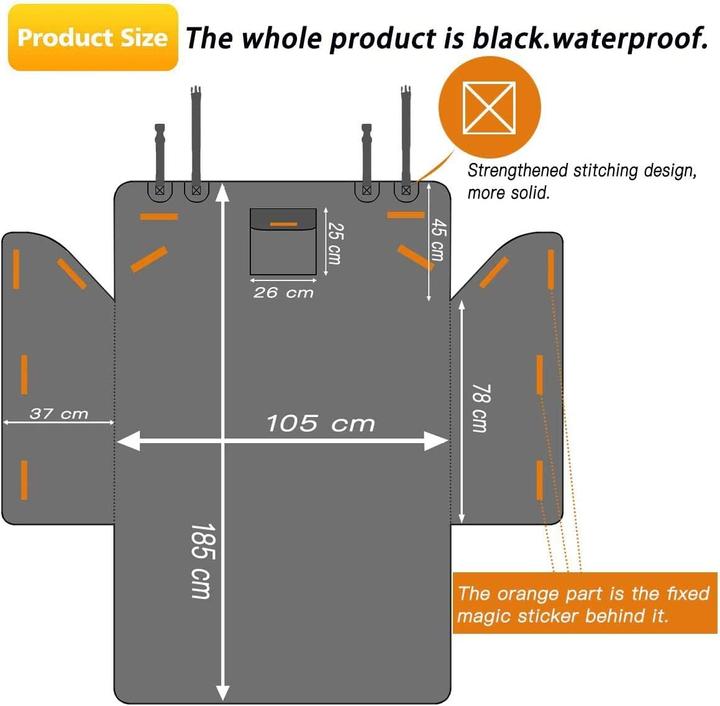 Produktbild Lydonberg ‎L-Boot Liner-009 Kofferraumschutzmatte, wasserdicht, rutschfest