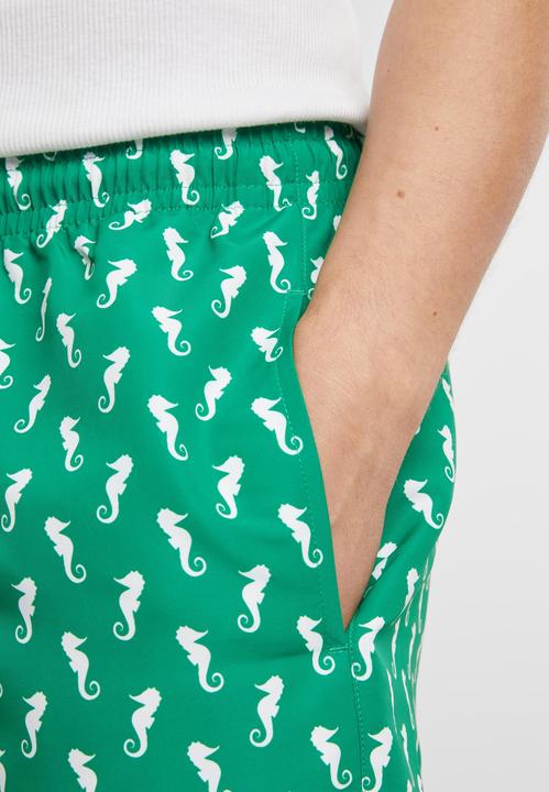 Actual product image Urban Classics Pattern Swim Shorts - 4984 (5XL)