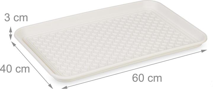 Actual product image Relaxdays Shoe drip tray (60 x 40 x 3 cm)