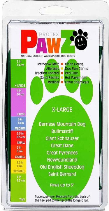 Image du produit Pawz Protection des pattes (XL, Chaussures pour chien)