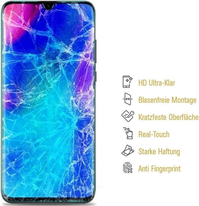 Produktbild Protectorking 6x Panzerfolie Anti-Shock HD Klar (6 Stück, Huawei P30 Lite)