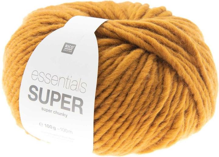 Actual product image Rico Design Wool Essentials Super Super Chunky 100 g, Caramel (90 m)