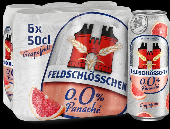 Image du produit Feldschlösschen Pamplemousse 0.0% Boîte 6x50cl (6 x 50 cl)