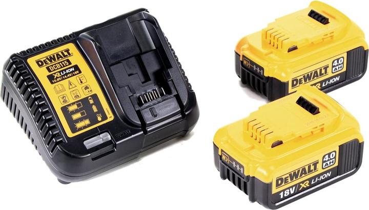 Image du produit DeWalt DCD 778 M2T Perceuse visseuse à percussion sans fil 18V 65Nm + 2x Batteries 4,0Ah + Chargeur (Fonctionnement sur batterie)