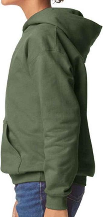 Actual product image Gildan Childrens/Kids Soft Touch Midweight Hoodie (XS)