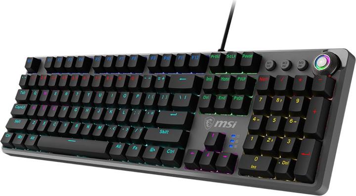 Image du produit MSI FORGE GK310 | Clavier de jeu | Wired | US | Red Switches (ING. Int., Filaire)