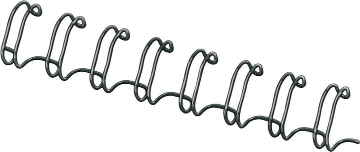 Fellowes Wire comb 6mm, 34 loops, black, 100 pcs.