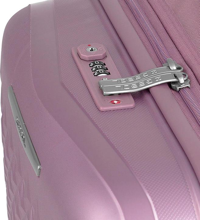 Actual product image Gabol Queens 4-wheel suitcase set 3-piece with stretch fold (223 l, XL (from 140l))