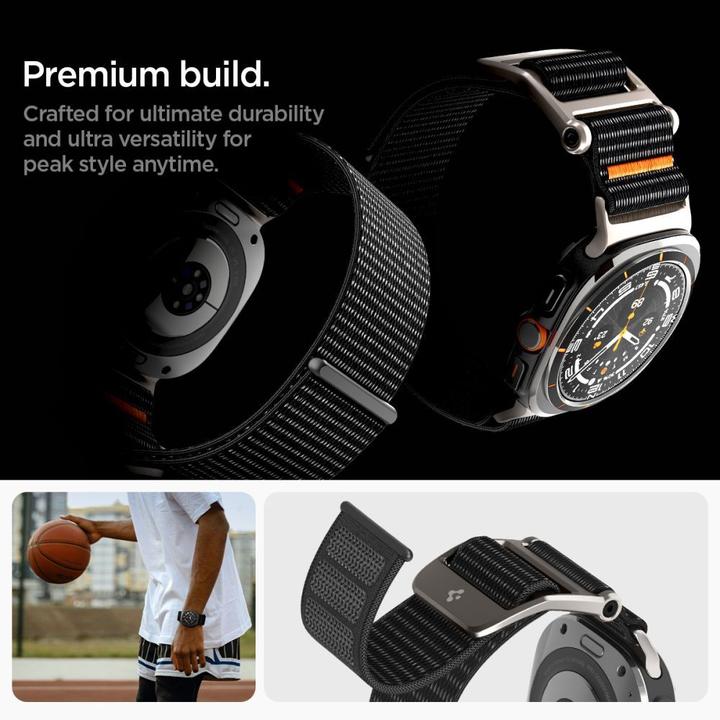 Image du produit Spigen DuraPro Flex Sam Galaxy Watch Ultra 47mm czarny/black AMP08773 (Tissu)