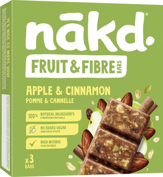 Produktbild Nakd Riegel Raw & Fibre Bars (44 g)
