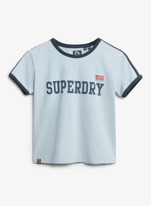 Actual product image Superdry Athletic Essential Stripe Tee (16)