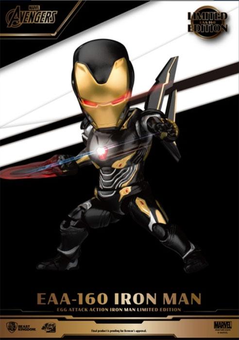 Image du produit Beast Kingdom Avengers Infinity War Egg Attack figurine Iron Man Mark 50 Limited Edition 16 cm