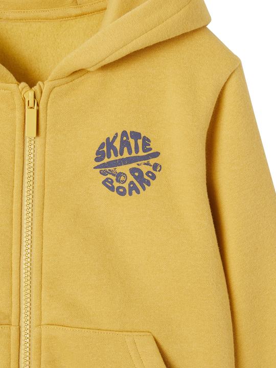 Actual product image Vertbaudet Jungen Kapuzensweatjacke BASIC mit Recycling-Polyester (104)